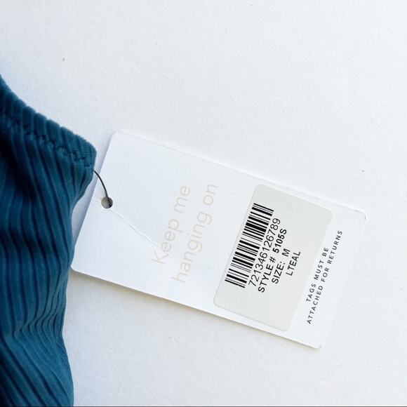 LIVELY Ribbed Henley One-Piece Swimsuit - Picture 7 of 10